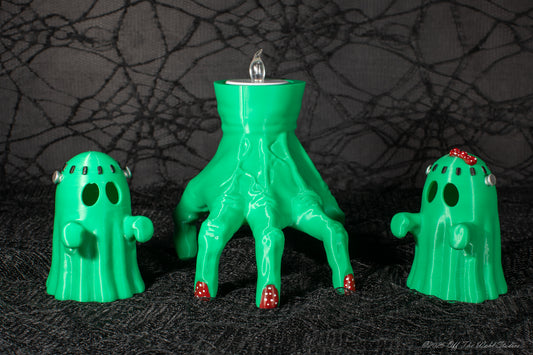 Mr. & Mrs. Frankenstein with The Hand