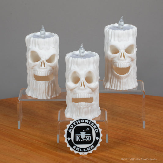 Skull Candle Luminary Set