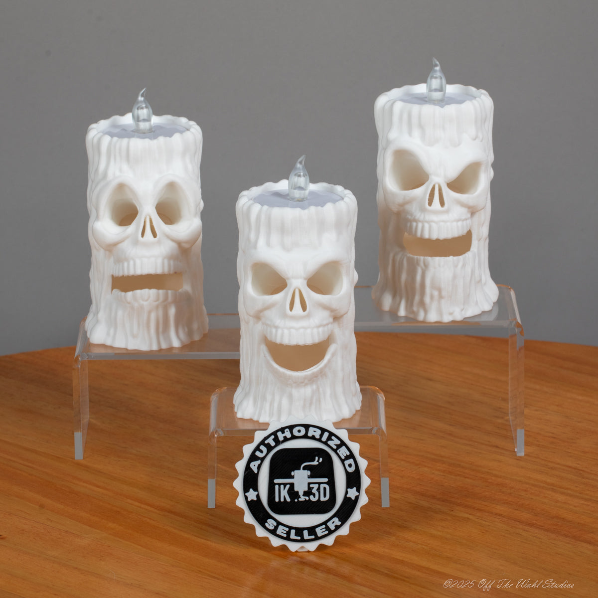 Skull Candle Luminary Set