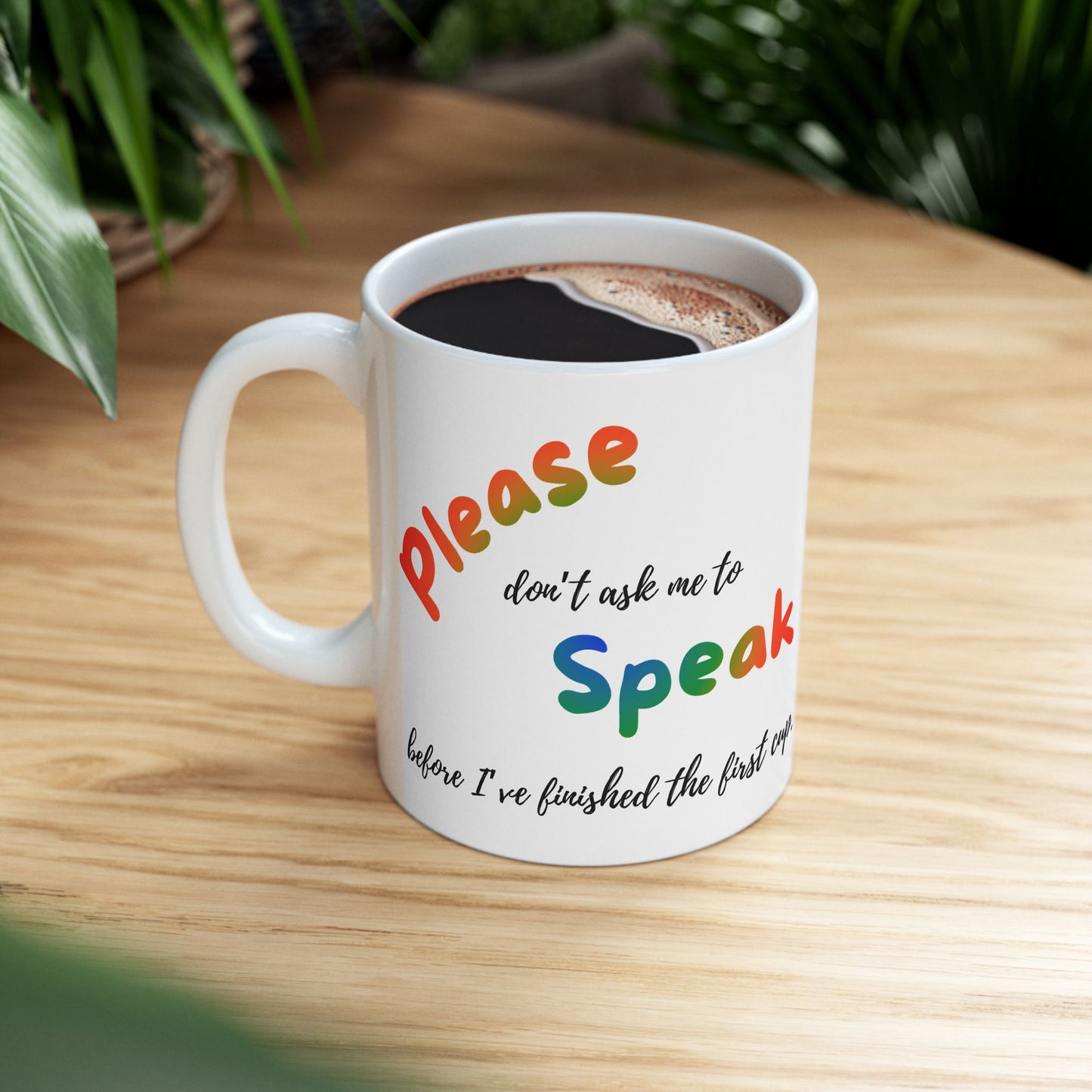 Macaw Needs Coffee Ceramic Mug