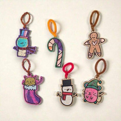 12 Craft Christmas Ornaments