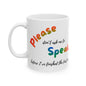 Macaw Needs Coffee Ceramic Mug