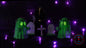 Mr. & Mrs. Frankenstein with The Grim Reaper Luminaries