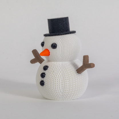 Snowman Tealight Luminary